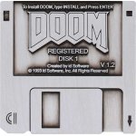 FaNaTtik Doom odznak Floppy Disk Limited Edition 45 mm – Zboží Dáma