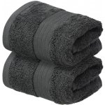 Livarno ručník pro hosty 30 x 50 cm 2 kusy šedá – Sleviste.cz