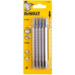 DeWALT DT2085 Pilové plátky pro přímé řezy v tenkém kovu, barevném kovu 1,5-3 mm a hliníku až do tl. 65 mm, 132 mm, 5 ks (T318A) – Zbozi.Blesk.cz