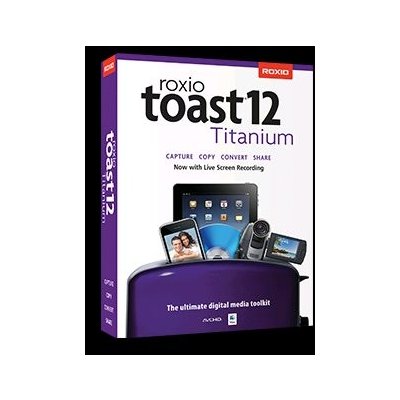 Roxio Toast 12 PRO Mac vypalovací program OS X EDSL – Zbozi.Blesk.cz