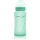 Everyday Baby Láhev sklo s brčkem mint green 240ml