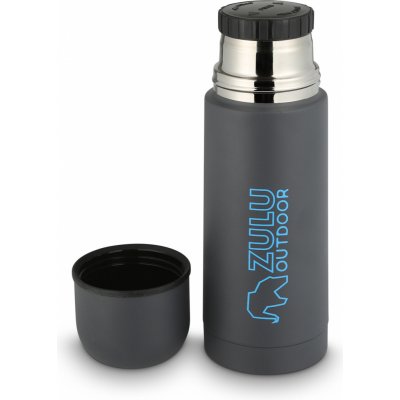 Zulu Termoska Vacuum Flask šedá modrá 350 ml – Zboží Dáma