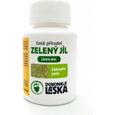 Dokonalá Láska LÁSKA B04 Zelený jíl úleva od svědění a hojení ran 100 g – Hledejceny.cz