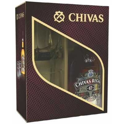 Chivar Regal 12y 40% 0,7 l (kazeta 2 sklenice) – Zbozi.Blesk.cz