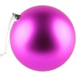 DECOLED Velká vánoční koule 20 cm, růžová, matná, UV – Hledejceny.cz