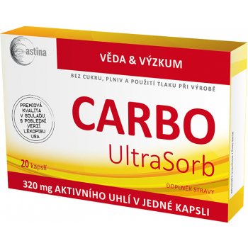 Astina Carbo UltraSorb 20 kapslí