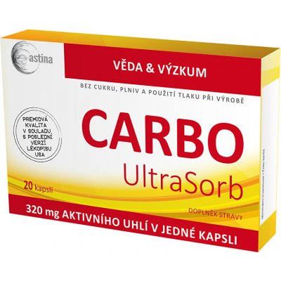 Astina Carbo UltraSorb 20 kapslí – Zboží Mobilmania