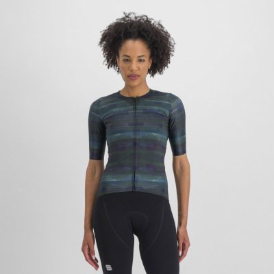 Sportful Glitch W Bomber Jersey Multicolor Black