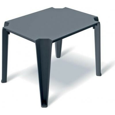 FERNE Stůl zahradní LOTTIE 770x590x565mm - uhelná – Hledejceny.cz