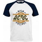 Tričko AC/DC High Voltage navy | bílá – Hledejceny.cz
