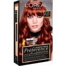 Barva na vlasy L'Oréal Préférence 6.45 intenzivní měděná hnědá