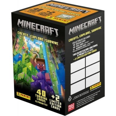 Panini Minecraft 3 - Blaster Box – Zbozi.Blesk.cz