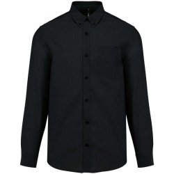 Pánská košile Oxford černá