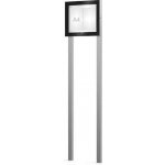 PROCITY Venkovní černá moderní vitrína Edge, 2 x A4 včetně sloupků – Zboží Živě