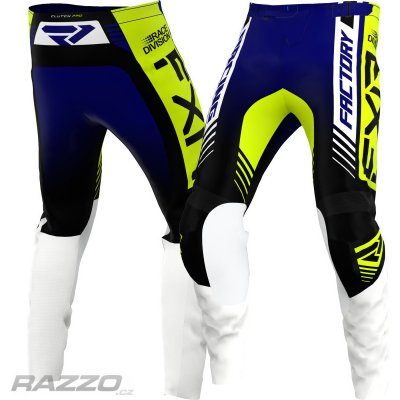 FXR Clutch Pro MX Pant Midnight HiVis White – Zboží Mobilmania