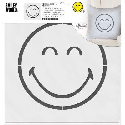 Aladine Šablona smajlík 28x28 cm – Zboží Dáma