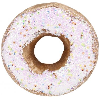 MagicHome Dekorácia Candy Line donut hnedý 13 cm závesný