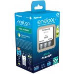 Panasonic Eneloop Charger BQ-CC51E + 4x AAA K-KJ51MCC04E – Zboží Mobilmania