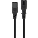 PremiumCord Kabel síťový prodlužovací IEC 60320 C7>C8 230V 2m kpso2 – Zboží Živě