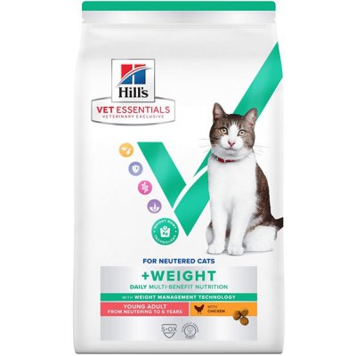 Hills Prescription Diet Feline VetEssentials Adult Yung Weight Chicken 250 g – Hledejceny.cz