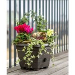 Nohel garden květináč samozavlažovací BERGAMOT plastový 40x40x32 cm – Zboží Mobilmania