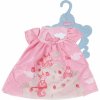 Výbavička pro panenky Baby Annabell Šatičky růžové 43 cm
