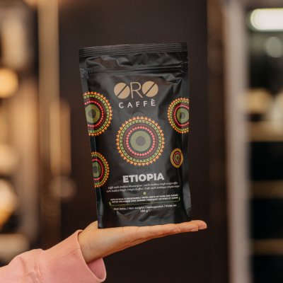 Oro Caffé 100% Etiopia 250 g – Zbozi.Blesk.cz