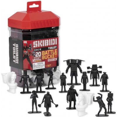 Skibidi Toilet Bojový kbelík – Zboží Dáma