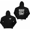 Pánská mikina Volbeat Unisex Zipped Hoodie: Louder And Faster back Print