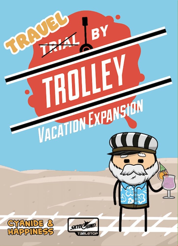 Skybound Games Trial Travel by Trolley Vacation Expansion