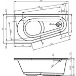 Riho DELTA 150 x 80 cm BB8000500000000 – Hledejceny.cz