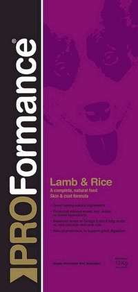 PROFormance Lamb & Rice 15 kg