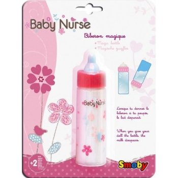 Smoby 24038 Baby Nurse fľaška s mliekom pre bábiku +2 rokov 12,5 cm