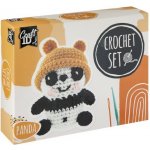Grafix Háčkovaná panda 9x8 x13 cm – Zboží Mobilmania