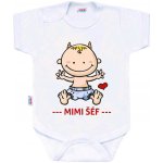 NEW BABY Body s potiskem MIMI ŠÉF – Zbozi.Blesk.cz