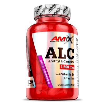 Amix Nutrition ALC s Taurinem a Vitamínem B6 120 kapslí – Hledejceny.cz