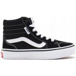 Vans wm Filmore Hi Suede/Canvas black/white – Zboží Mobilmania