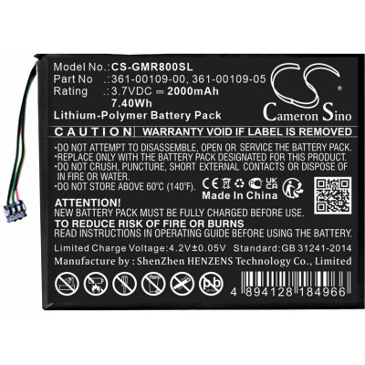 Cameron Sino CS-GMR800SL 3.7V Li-Polymer 2000mAh modrá - neoriginální – Zboží Živě