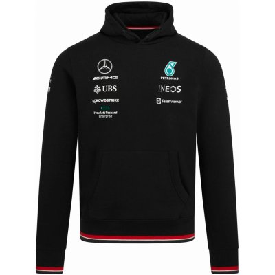 MERCEDES mikina AMG Petronas F1 Team dětská black – Zboží Dáma