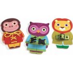 Djeco Dřevěná šroubovací zvířátka – Zboží Dáma