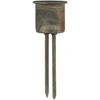 Zápich na svíčku Ib Laursen Spear 2 hroty na svíčku P.2,2 cm cínový – Zboží Dáma