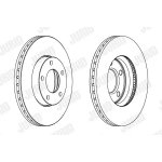 JURID Brzdový kotouč - 278 mm JRD 563028JC