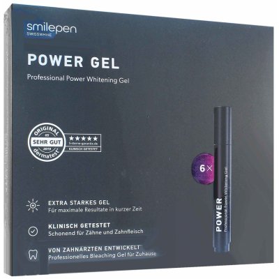 Smilepen Power Whitening gel sada bělicích gelových per 6 x 5 ml – Zbozi.Blesk.cz