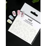 E.Mi Vodolepka NAILCRUST Pattern Slider 58 Narcissuses and orchids – Zboží Mobilmania