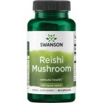 Swanson Reishi Mushroom 600 mg 60 kapslí – Hledejceny.cz