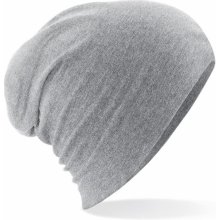 Čepice slouch beanie Šedý melír