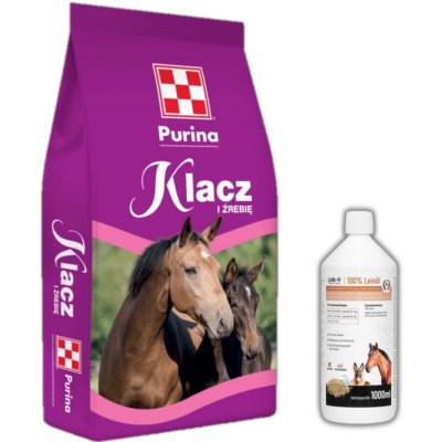 Purina Kobylka a hříbě LAB V Lněný olej Leinöl pro koně 1 l – Hledejceny.cz
