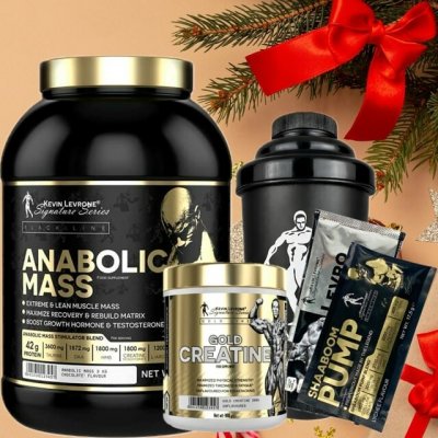 AKCE Kevin Levrone Mass 3000 g + Gold Creatine 300 g + ZDARMA Šejkr 500 ml + 2x vzorek – Sleviste.cz