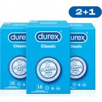 Durex Feel Thin Classic balíček 2+1 54ks – Zboží Mobilmania