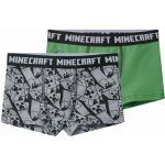 Chlapecké boxerky 2 kusy zelená/šedá – Sleviste.cz